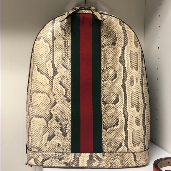 SOLD 🚫 Web Animalier Python Backpack - Picture 4 of 8